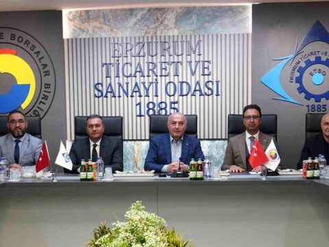 Erzurum’da Mesleki ve Teknik Lise Projesi Toplantısı